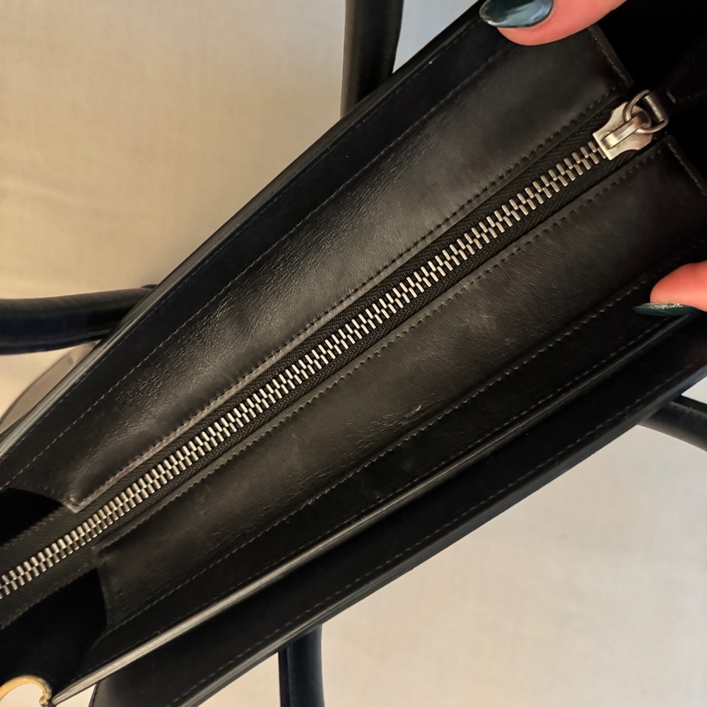 💛CELINE💛Tricolor Leather Micro Luggage Tote Bag - Picture 9 of 14